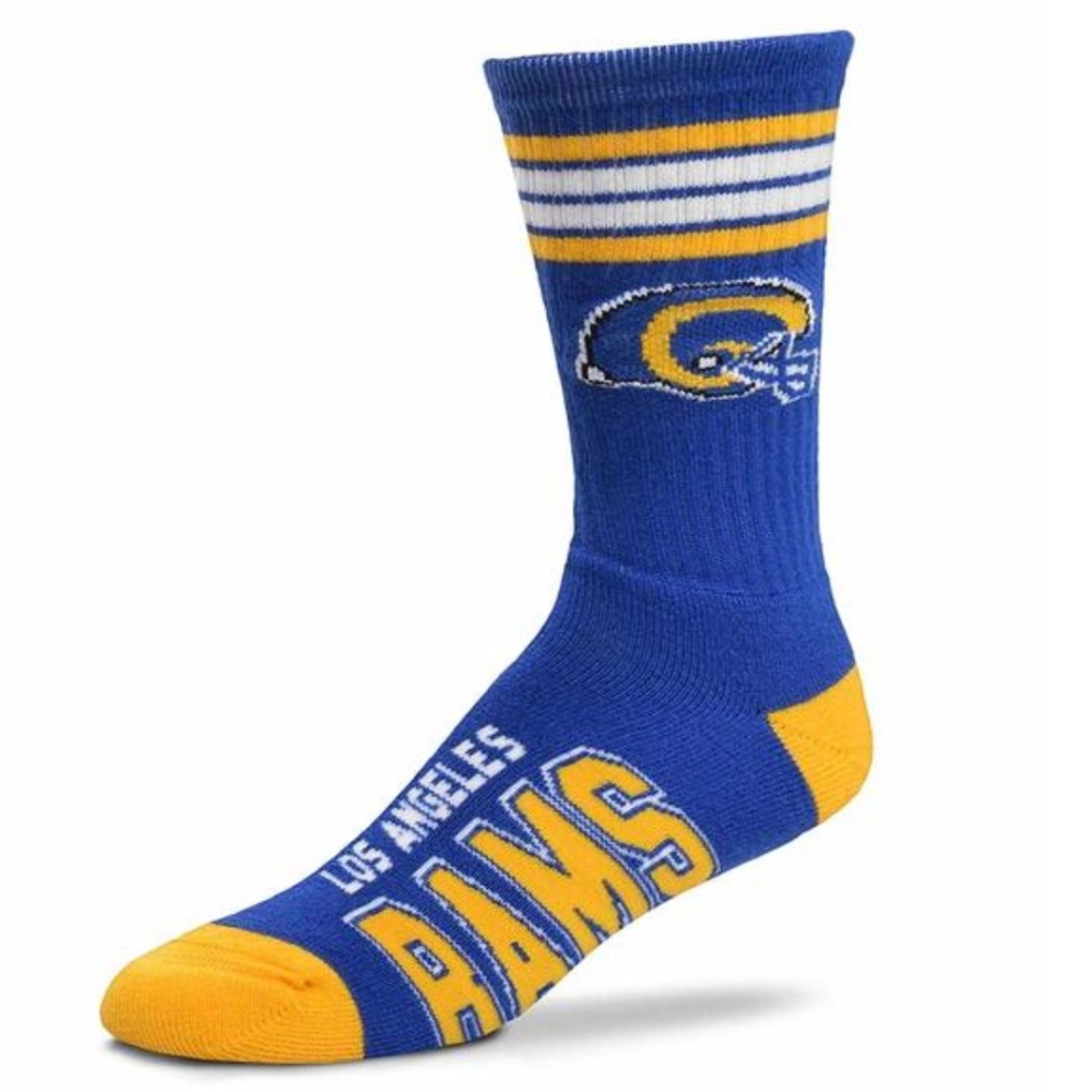 NFL Los Angeles Rams Mens Crew Socks